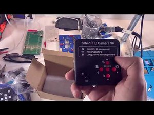 Unbox câmera Eakins V6 p/ Microscópio trinocular 38Mp FHD!