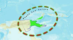 Download Papua New Guinea Map for free