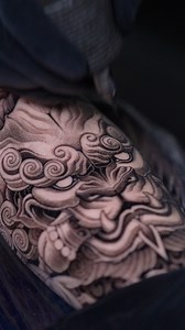 192K views · 4.8K reactions | 3RL Foo Dog Tattoo  #tattooideas #tattooartist #foodog | Daniel Silva Tattoo | Facebook
