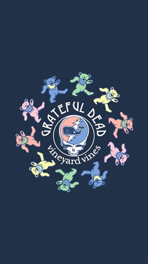 NOW LIVE ⚡ A brand new drop of dancing bears, whale Stealies and good vibes. Shop the limited-edition Grateful Dead x vineyard vines encore collection before it sells out. | Vineyard Vines