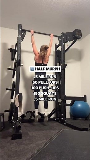 New to the Murph? Try this scaled version FIRST #shorts #fitness #murph