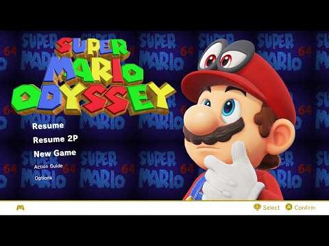 Super Mario Odyssey 64 - Full Game Walkthrough