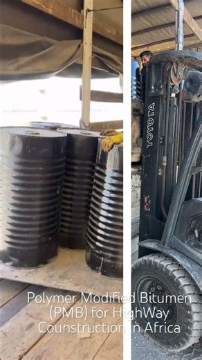 Export of Polymer Modified Bitumen (PMB) to Africa for HighWay Counstruction
