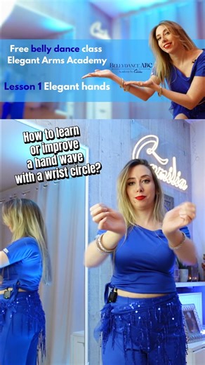 Belly dance tutorials by Camilia on Instagram: "✨ Improve Your Hand Wave + Wrist Circles (Tutorial) ✨ If you want cleaner, smoother and more expressive hand waves — start with today’s tutorial. We break down wrist circles, hand articulation and fluid transitions so you can upgrade your arm work instantly. 🔥 FULL lesson + dedicated training are FREE and wainting for you on the platform The first class of my 4-week Elegant Arms Academy challenge just launched on Patreon — and you can join the fir
