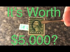 Are Rare “Red Line” and “Green Line” Stamps Worth Money?