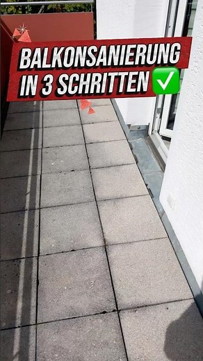 ✅Balkonsanierung in 3 Schritten - Einfach abdichten & Steinteppich verlegen #balkon #abdichten #diy