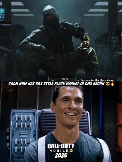 "10 Years Of Black Market" - BO3 Styled Black Market is back in CODM DMZ Recon! 😎🔥 #shorts #cod #bo3