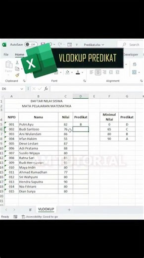 Easy Way to VLOOKUP Grades #excel #microsoft #tutorial