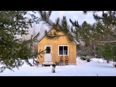 A Tour Of My Simple Off Grid Cabin And How I Built It