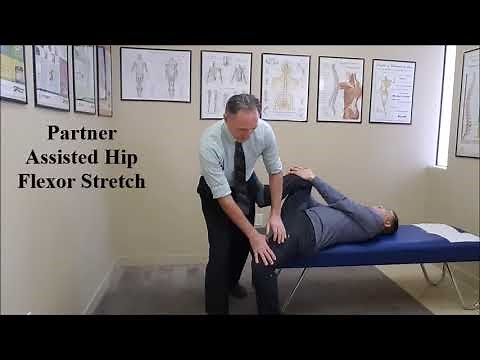Partner Assisted Hip Flexors Stretch