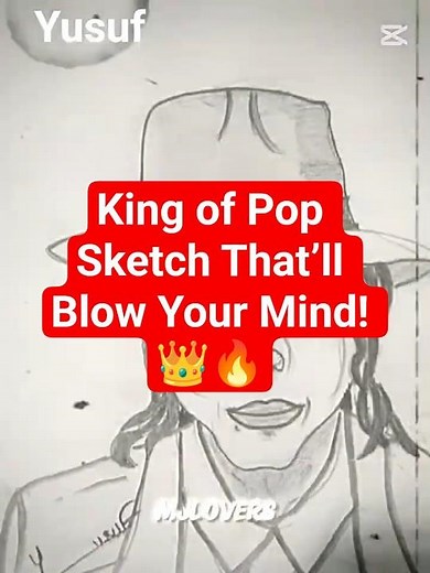 How to Draw Michael Jackson 🔥😱 11-Year-Old’s Incredible Michael Jackson Sketch King of Pop Lives On