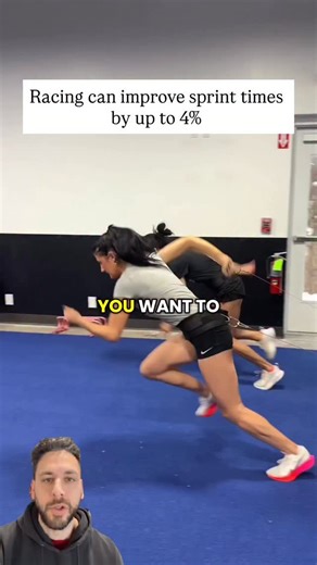 There’s some research showing athletes can run upwards of ~4% faster in competitive sprint trials compared to solo efforts. That matters, but it’s not the only reason we race. Athletes are competitors. They train all year. Asking them to do short accelerations alone, with long rest, can feel like they’re doing nothing. Competition raises intent. And with acceleration being so intent driven, what you’ll often see is athletes self organize into better positions without excessive cueing. That creat