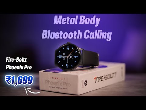 Fire Boltt Phoenix Pro Smartwatch Unboxing and Review 😍 | Round 1.39 Bluetooth Calling Smartwatch