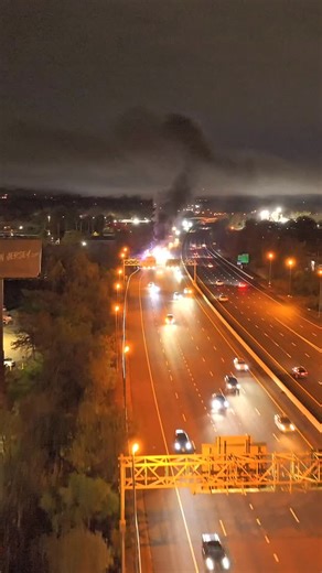 Right before sunrise, a car fire briefly shut a lane on Route 80 west in Totowa near mile 54. Firefighters moved in with foam, knocked the flames down within minutes, and kept the early commute from stacking up. Cause and injuries not announced at the time of posting. #NJFirefighters #NJFire #Route80 #Totowa #NorthJersey | Kyle Tillyer