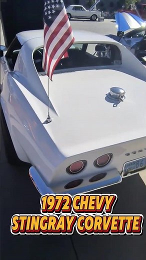 "72 Corvette Stingray - When Style Met Speed😎🇺🇸