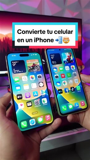 Convierte tu Android en un iPhone