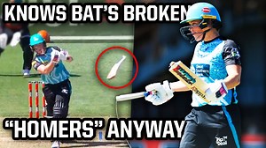 5.3K views · 96 reactions | Batter knows bat is broken then hits a "home run", a breakdown | Jomboy Media | Facebook