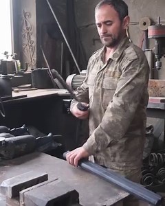 10M views · 71K reactions | I made Perfect Japanese katana from Crowbar! See how I make kusanaga mythical sword #katana #blacksmith #metal | Knives Project | Facebook