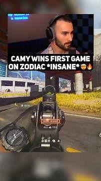 CAMY WINS FIRST GAME ON ZODIAC *INSANE* 🤯🔥