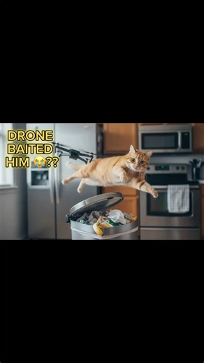 Cat Tries to Attack Drone… Epic Mistake 😭