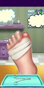 Foot treatment animation by Toodles - Dailymotion