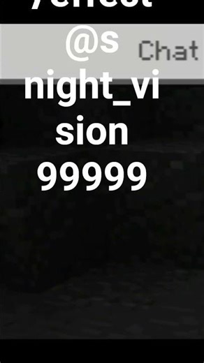 minecraft night_vision command #minecraft