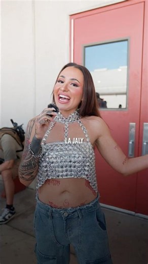 La Jaly, reggaeton artist who performed at our San Antonio Supershow! #laraza