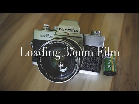 Loading 35mm Film Tutorial | Minolta SRT 201