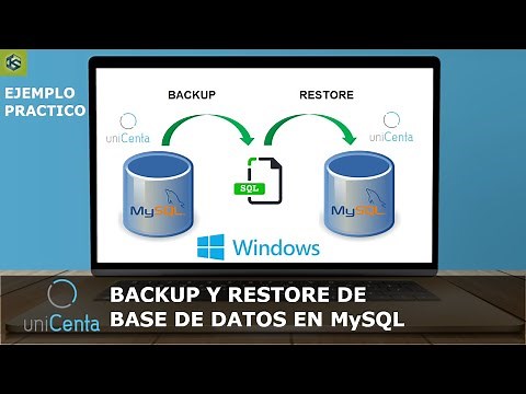 Unicenta oPOS: Backup y Restore de Base de Datos en MySQL