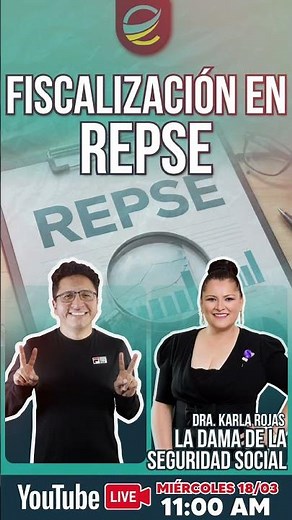 LIVE 🔥Fiscalización en REPSE - Invitada: Karla Rojas | La Dama de la Seguridad Social 🔥