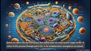 Originof life in biology