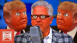 Glenn Beck dips his face in Cheetos to look like Donald J. Trump. | Tatered