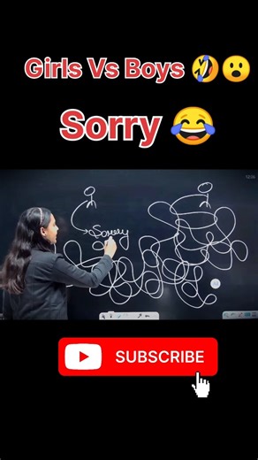 Girls Vs Boys Sorry 🤣😂 || #nidhimamscience #physicswallah #pw #shorts #viralvideo