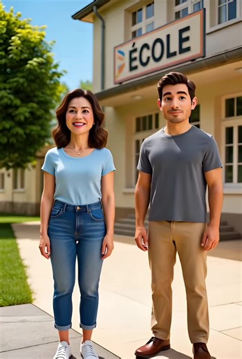 Un dialogue pour apprendre français facile et pratique 🇨🇵. #creatorsearchinsights #apprendrelefrancais #french #français #etatsunis🇺🇸