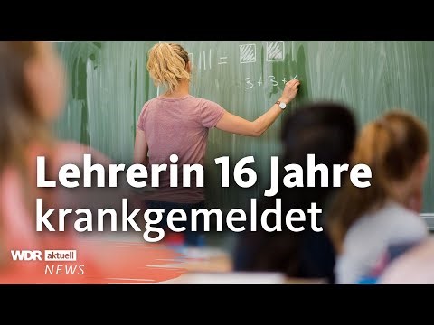 Lehrerin seit 16 Jahren krank: Gericht schickt sie jetzt zum Amtsarzt | WDR Aktuelle Stunde