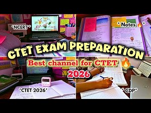 CTET preparation best channels 🔥 | CTET preparation with me| CTET aspirants#ctetpariksha #ctet2026