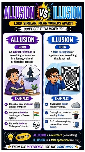 Allusion vs Illusion | Stop This English Mistake!