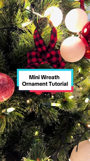 Mini Wreath Ornament Tutorial with Silicone Beads