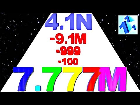 NUMBER MASTER - Number Merge Run: Shooting Part 2 - Gameplay Walkthrough Android iOS