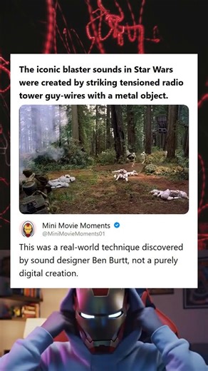 Star Wars Iconic Blaster Sounds Were Made by Striking Tensioned Radio Tower Guy-Wires