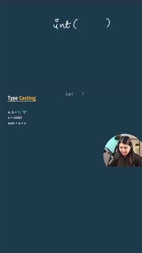 Python Type Conversion Explained Simply! 🔄 | What is Typecasting? #coding #programming #python