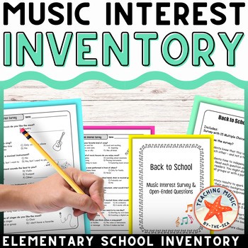 Music Interest Inventory Survey | Elementary Back to School First Week Activity