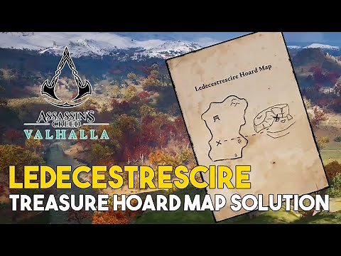 Assassins Creed Valhalla Ledecestrescire Treasure Hoard Map Solution