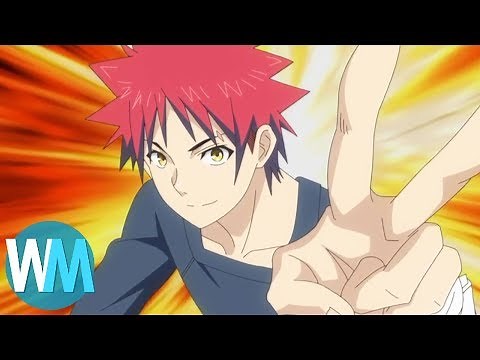 Top 10 Food Wars Moments (Ft. Blake Shepard, Voice of Soma!)