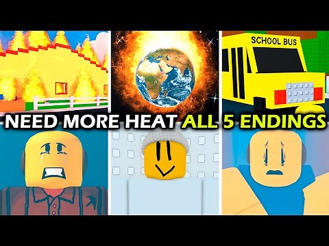 🔥NEED MORE HEAT🔥 - (Full Walkthrough + All 5 Endings) - Roblox