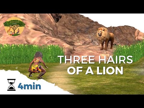 THREE HAIRS OF A LION x Bedtime Stories x Story for Kids, Teenagers & Adults | AFRICAN FOLKTALES