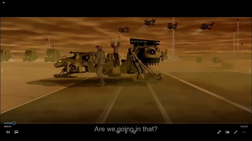 Titan AE: A Heartfelt Farewell Scene