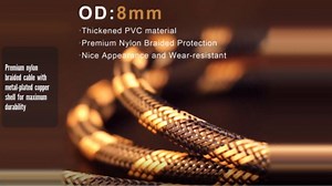 SKW Single XLR Female to RCA Male Cable, BG Series Ultra-high Purity Copper Audio Cable 4.9ft/1.5M (1 Cable)