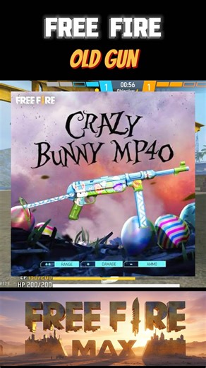 Free Fire "Old Gun" 🤔KAALU😈#freefire #shorts #nitinfreefire