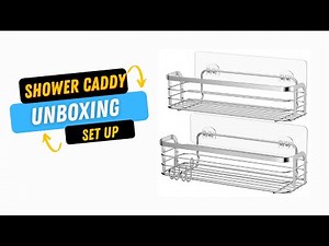 Shower Caddy Installation I Shower Caddy Diy I How to Install Shower Caddy Kit I Shower Caddy Basket